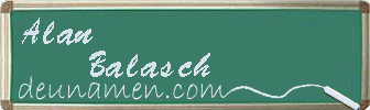 Alan Balasch Visitenkarte